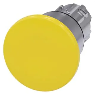 Siemens Pilzdrucktaster 22mm rund gelb 3SU1050-1BA30-0AA0