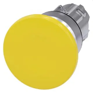 Siemens Pilzdrucktaster 22mm rund gelb 40mm 3SU1050-1BD30-0AA0