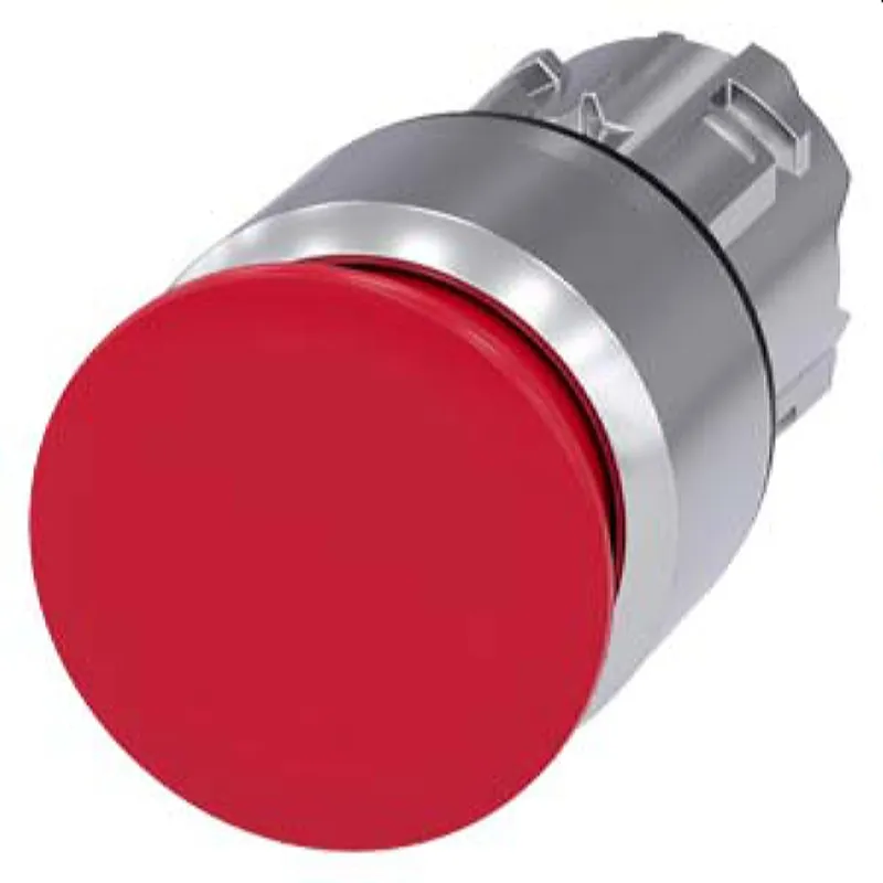 Siemens Pilzdrucktaster 22mm rund rot 30mm 3SU1050-1AA20-0AA0