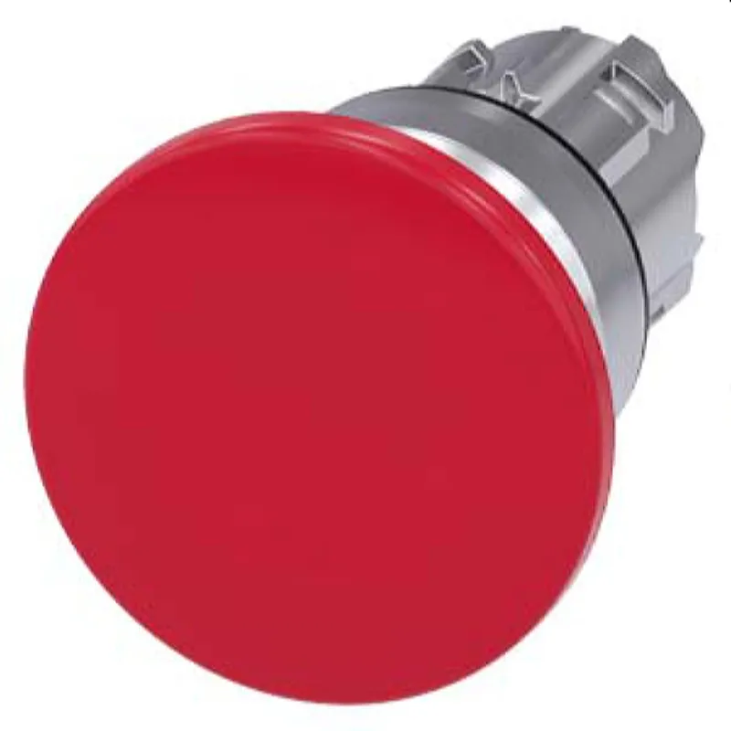 Siemens Pilzdrucktaster 22mm rund rot 40mm 3SU1050-1BD20-0AA0