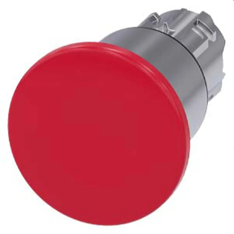 Siemens Pilzdrucktaster 22mm rund rot 40mm 3SU1050-1ED20-0AA0