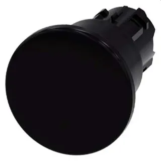 Siemens Pilzdrucktaster 22mm rund schwarz 3SU1000-1BA10-0AA0