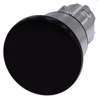 Siemens Pilzdrucktaster 22mm rund schwarz 3SU1050-1BA10-0AA0