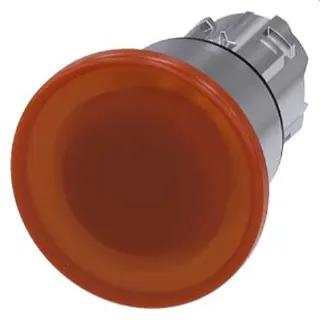 Siemens Pilzdrucktaster beleuchtet 22mm rund amber 3SU1051-1BA00-0AA0
