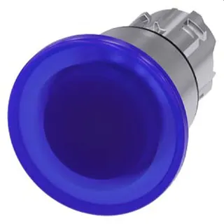 Siemens Pilzdrucktaster beleuchtet 22mm rund blau 3SU1051-1BA50-0AA0