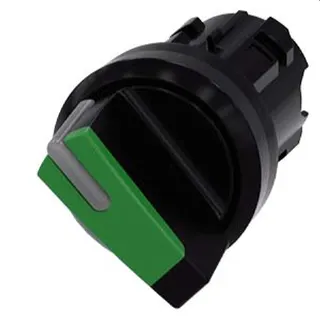 Siemens Knebelschalter beleuchtbar 22mm rund grün 3SU1002-2BC40-0AA0