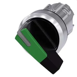 Siemens Knebelschalter beleuchtbar 22mm rund grün 3SU1052-2CF40-0AA0