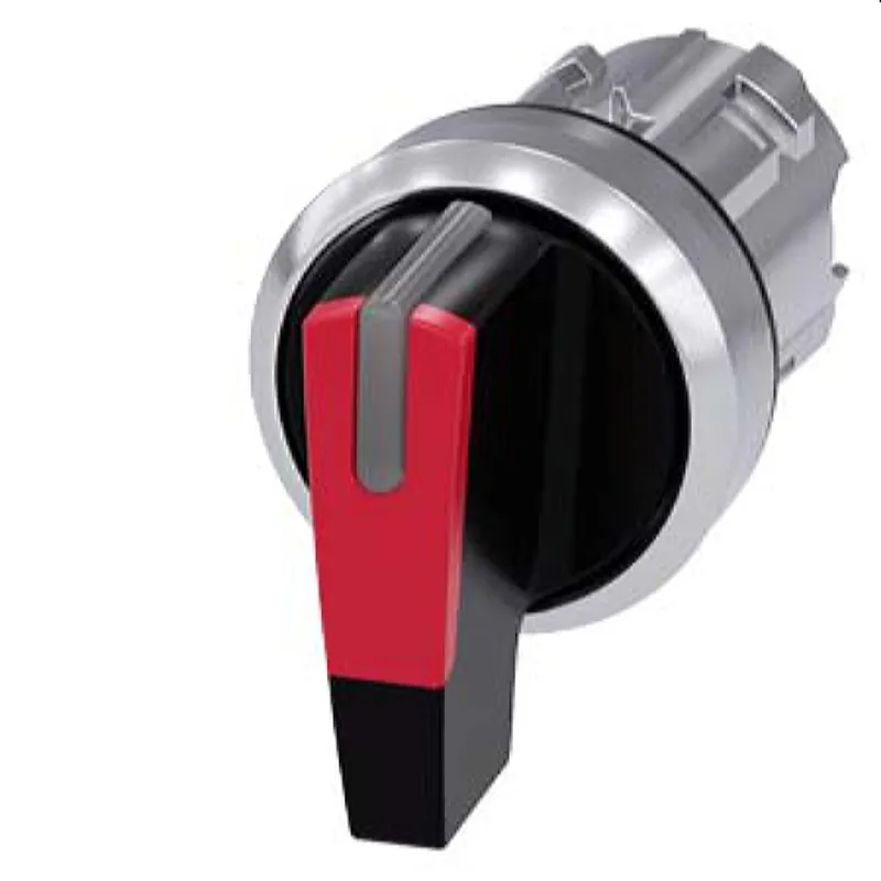 Siemens Knebelschalter beleuchtbar 22mm rund rot 3SU1052-2CN20-0AA0