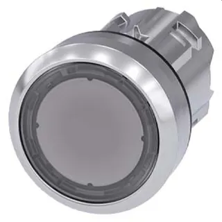 Siemens Drucktaster beleuchtet 22mm rund klar 3SU1051-0AA70-0AA0
