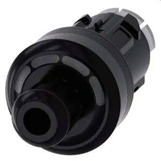 Siemens ID-Schlüsselschalter 22mm rund schwarz 3SU1000-4WS10-0AA0