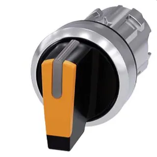 Siemens Knebelschalter beleuchtbar 22mm rund amber 3SU1052-2BM00-0AA0