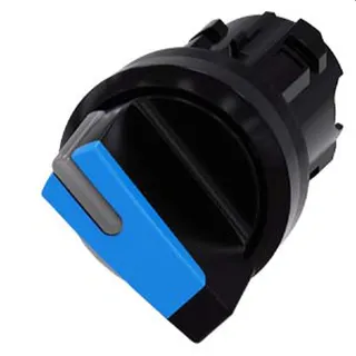 Siemens Knebelschalter beleuchtbar 22mm rund blau 3SU1002-2BC50-0AA0