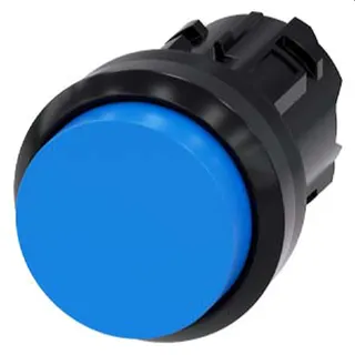 Siemens Drucktaster 22mm rund blau 3SU1000-0BB50-0AA0