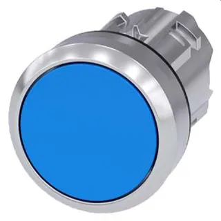 Siemens Drucktaster 22mm rund blau 3SU1050-0AA50-0AA0