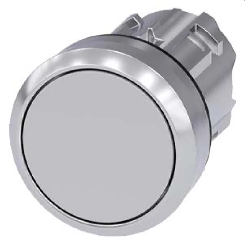 Siemens Drucktaster 22mm rund grau 3SU1050-0AB80-0AA0