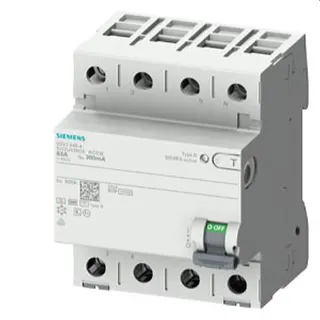 Siemens FI-Schutzschalter 4polig Typ B+ 63A 30mA 400V 5SV3346-4KK14