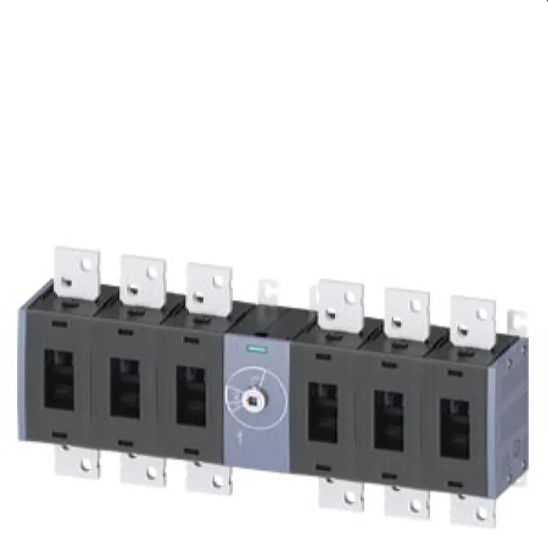 Siemens Lasttrennschalter 6polig 1000A Gr. 5 Frontantrieb mittig 3KD5060-0RE20-0