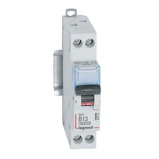Legrand Leitungsschutzschalter, Automat B13A 1polig+N 6kA 1M