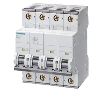 Siemens Leitungsschutzschalter 25kA EN60947-2, 3P+N C6 5SY8606-7
