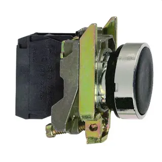 Schneider Electric Drucktaster XB4BA21 flach schwarz