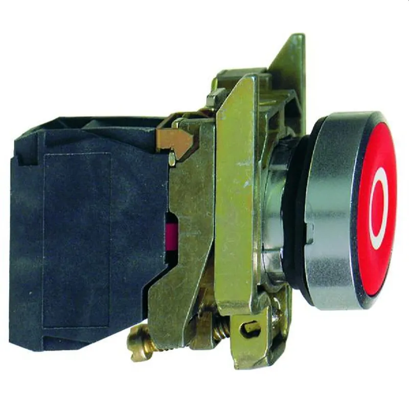 Schneider Electric Drucktaster XB4BA4322 rot 22mm flach