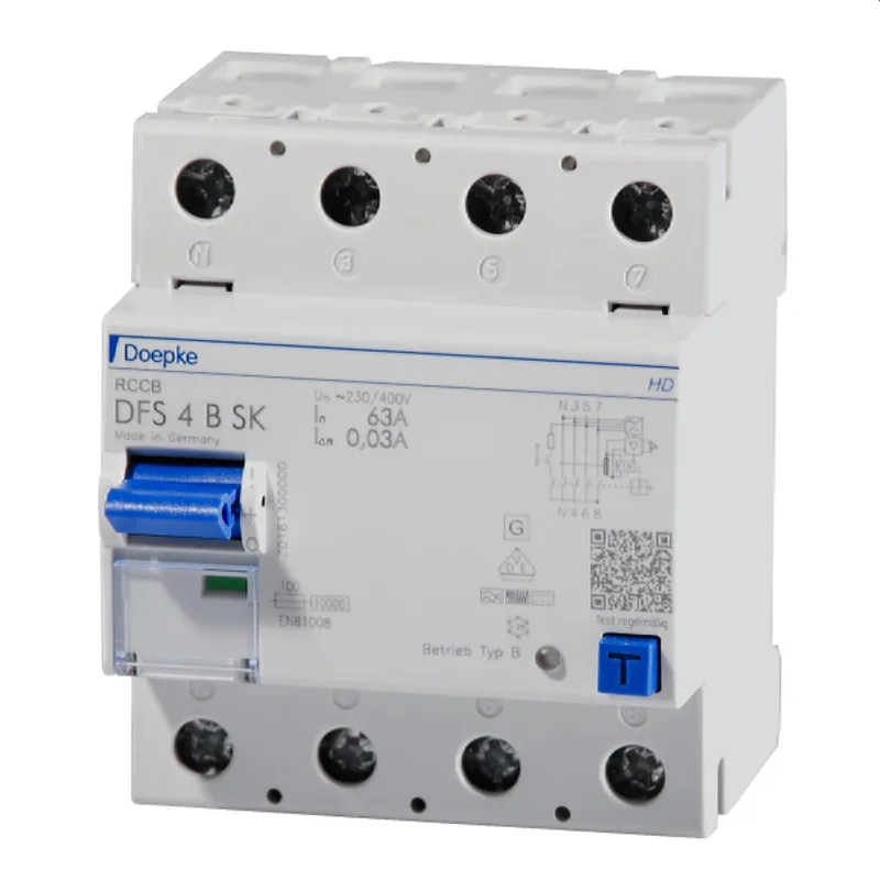 Doepke FI-Schutzschalter allstromsensitiv DFS 4 063-4/0,03-B SK HD 4polig 63A 09144998HD