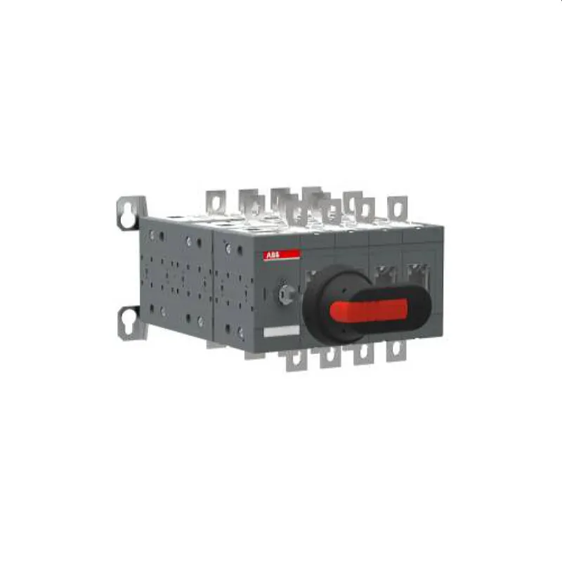 ABB Stotz-Kontakt Bypassschalter OT250E04YP 4polig 250A m. Griff u. Welle 1SCA123558R1001