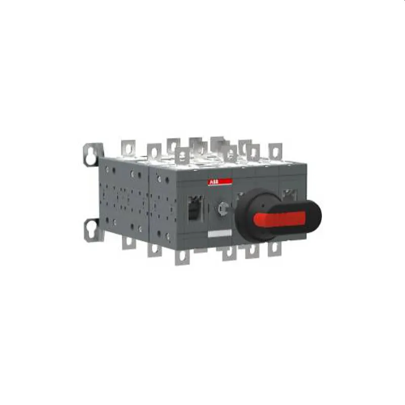 ABB Stotz-Kontakt Bypassschalter OT250E13YP 4polig 250A m. Griff u. Welle 1SCA123571R1001