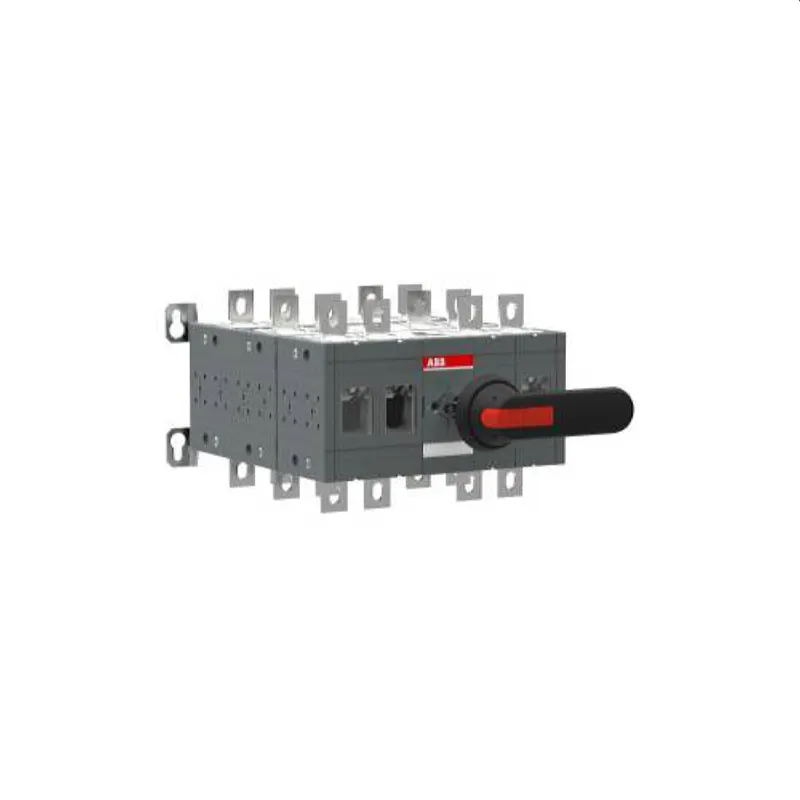 ABB Stotz-Kontakt Bypassschalter OT400E22YP 4polig 400A m. Griff u. Welle 1SCA123587R1001