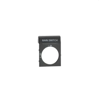 ABB Stotz-Kontakt Textschild 1SCA022400R2070