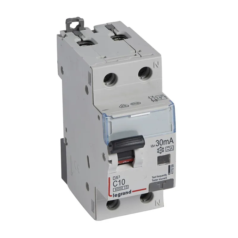 Legrand FI / LS-Kombination C10/0,03A 1polig+N 6kA