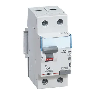 Legrand FI-Schutzschalter, FI TX3 40/0,03A 2polig