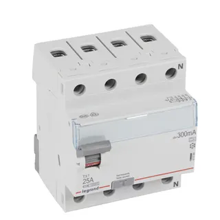 Legrand FI-Schutzschalter, FI TX3 25/0,3A 4polig