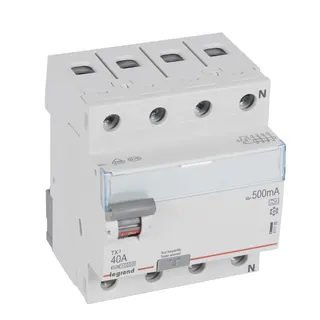 Legrand FI-Schutzschalter, FI TX3 40/0,5A 4polig