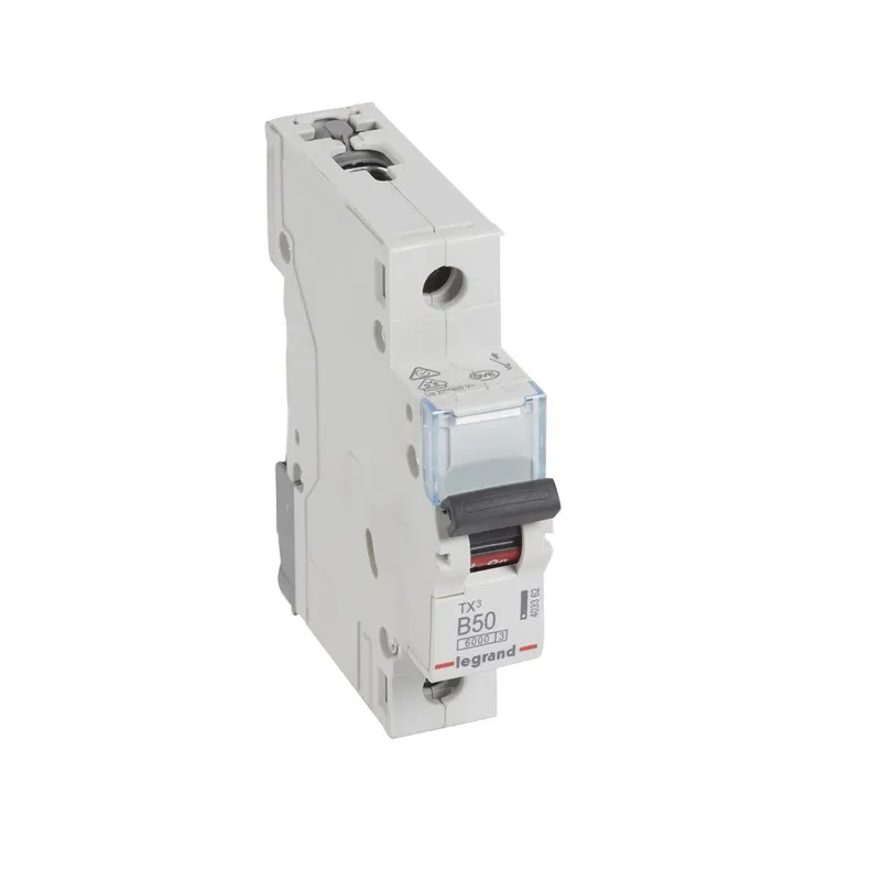 Legrand Leitungsschutzschalter, Automat TX3 B50A 1polig 6kA 1M