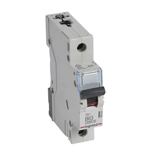 Legrand Leitungsschutzschalter, Automat TX3 B63A 1polig 6kA 1M