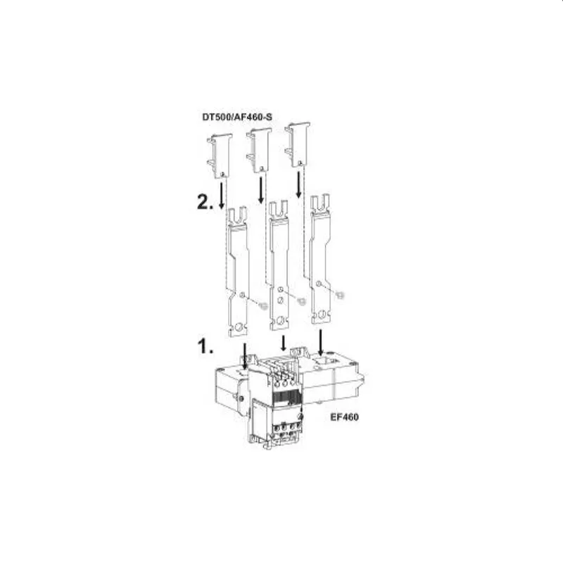 ABB Stotz-Kontakt Anbauteil E500DU für AF400,461 1SAX701902R1011