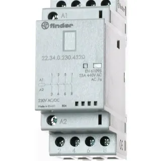 Finder Installationsschütz 22.34.0.230.4320 4 Schliesser 1 STK
