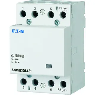 EATON Electric Installationsschütz Z-SCH230/63-31 230VAC 63A 3S 1OE