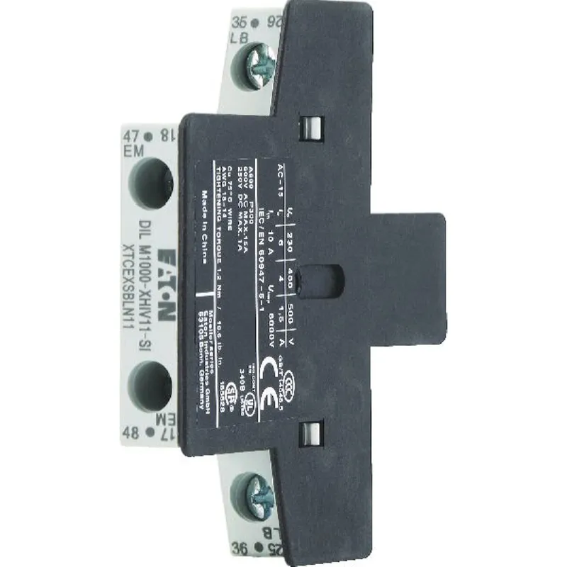 EATON Electric Leistungsschütz DILM1000-XHIV11-SI HS-Baustein 2polig