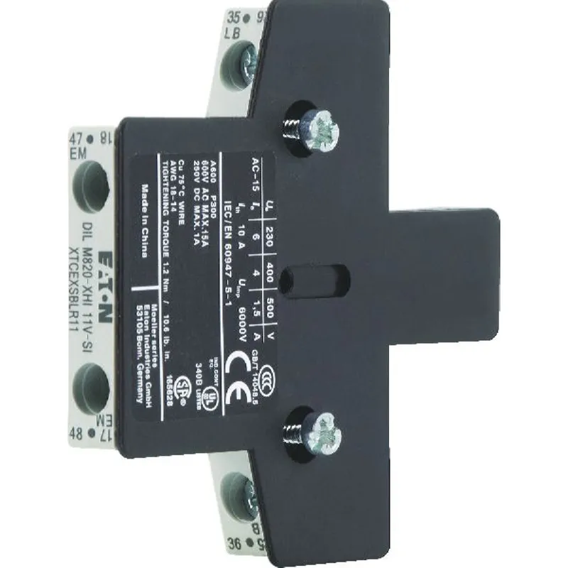 EATON Electric Hilfsschalter DILM820-XHI11V-SI 1S 1Ö innen