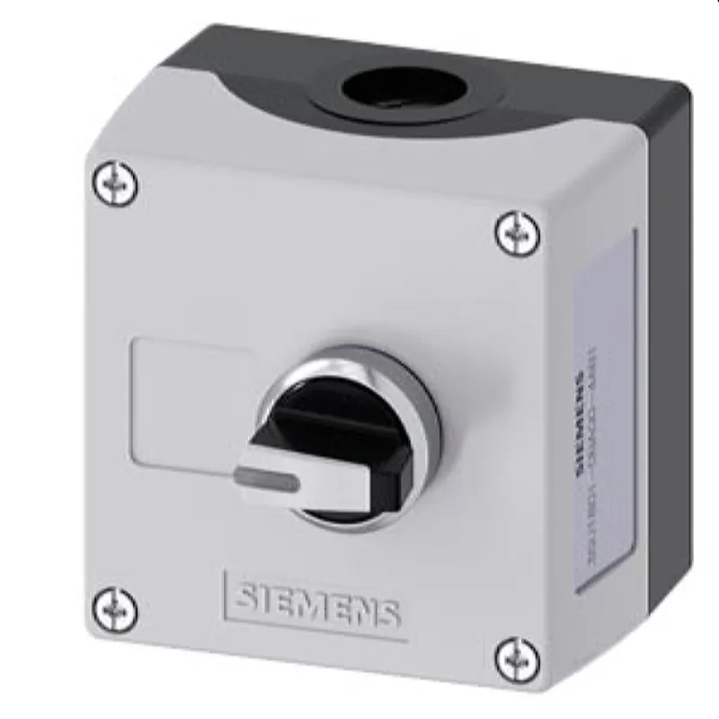 Siemens Gehäuse für Befehlsgeräte 22mm rund, 3SU1801-0BA00-4AB1