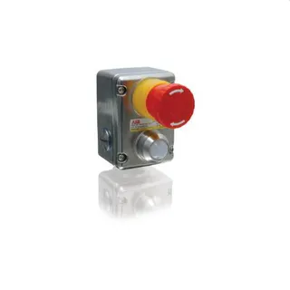 ABB Stotz-Kontakt Not-Halt-Taster ESTRONGZ LED 2TLA050220R0222