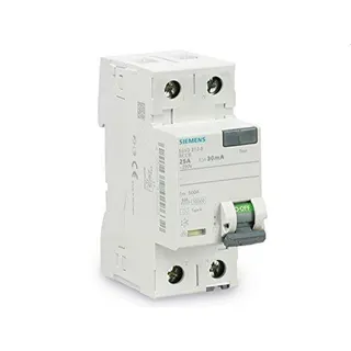Siemens FI-Schutzschalter, FI 25/0,03A 2polig 5SV3312-6