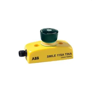 ABB Stotz-Kontakt Maschinen-Halt-Taster SMILE 11 SA TINA 2TLA030050R0500