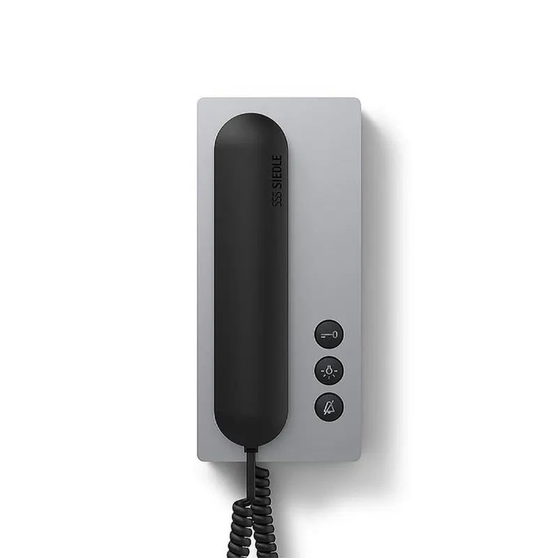 Siedle Haustelefon BTS850-02 A/S Aluminium/schwarz