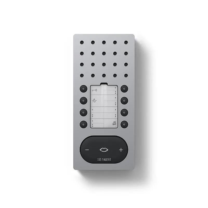 Siedle Haustelefon BFC 850-0 A/S Aluminium/schwarz