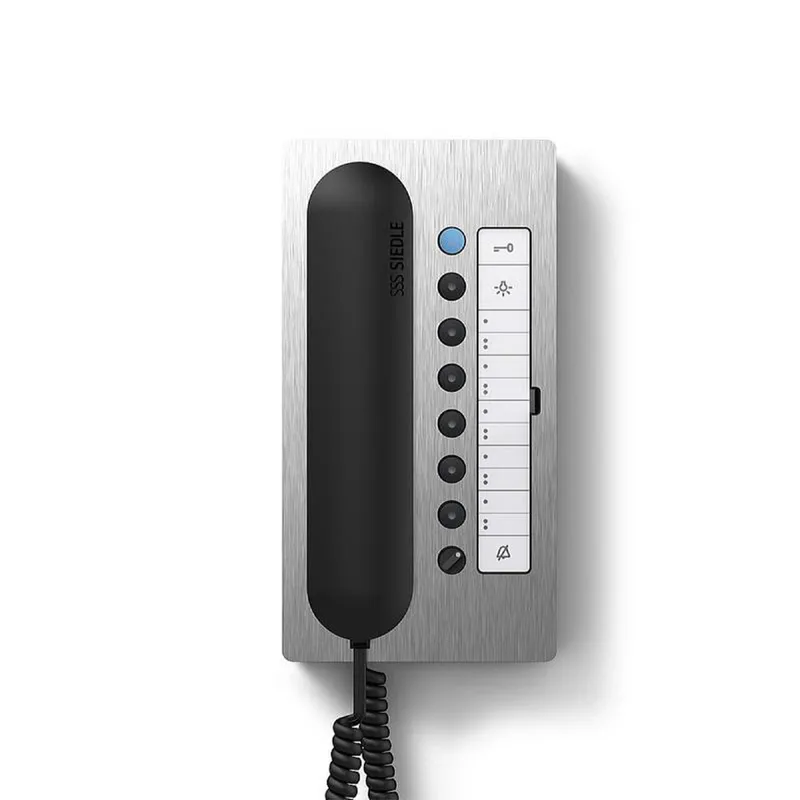 Siedle Haustelefon HTC 811-0 E/S Edelstahl/schwarz