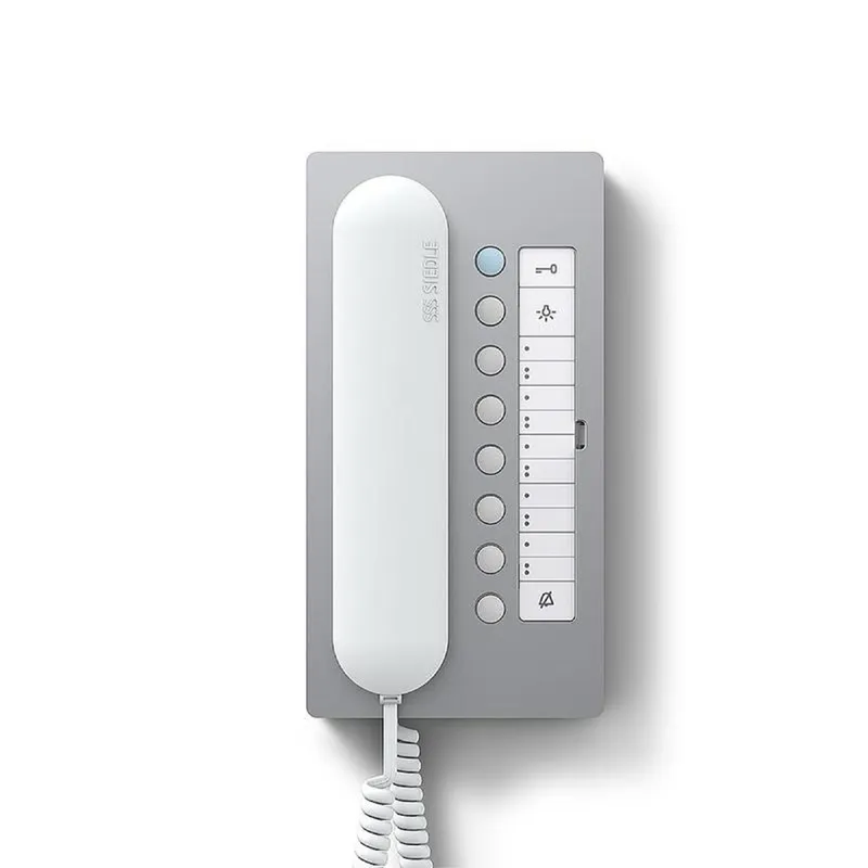 Siedle Haustelefon BTC 850-02 A/W Aluminium/Weiss