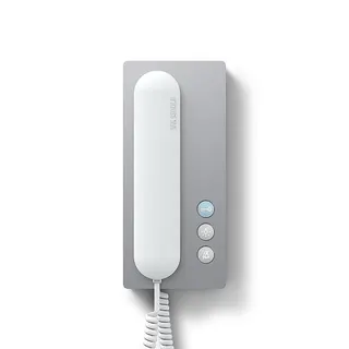 Siedle Haustelefon BTS 850-02 A/W Aluminium/Weiss